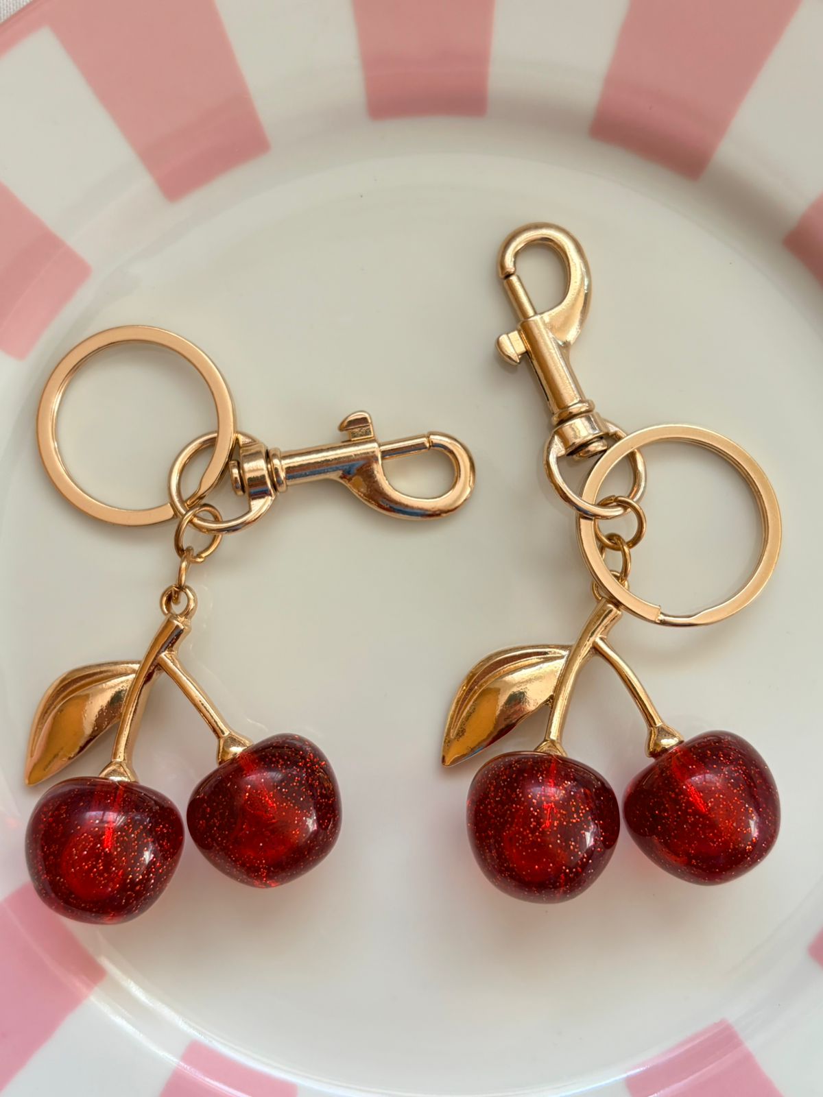 CHERRY KEYCHAIN