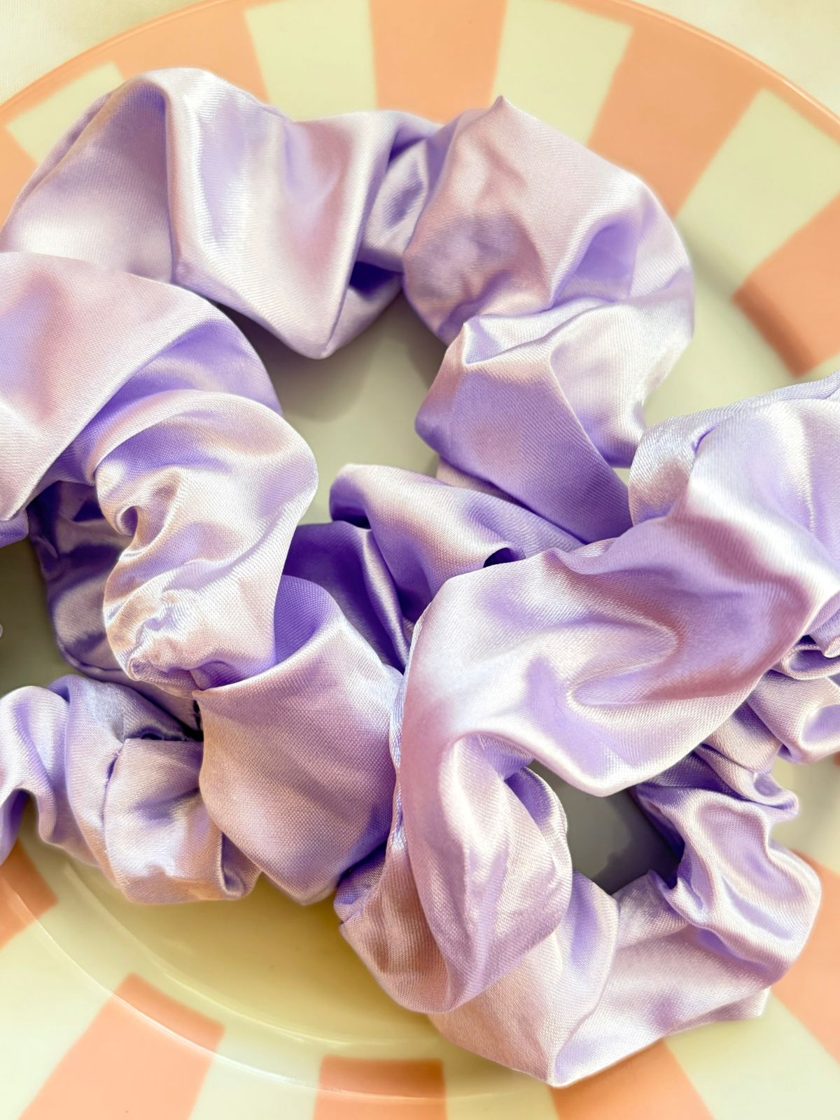 LAVENDER SCRUNCHIES