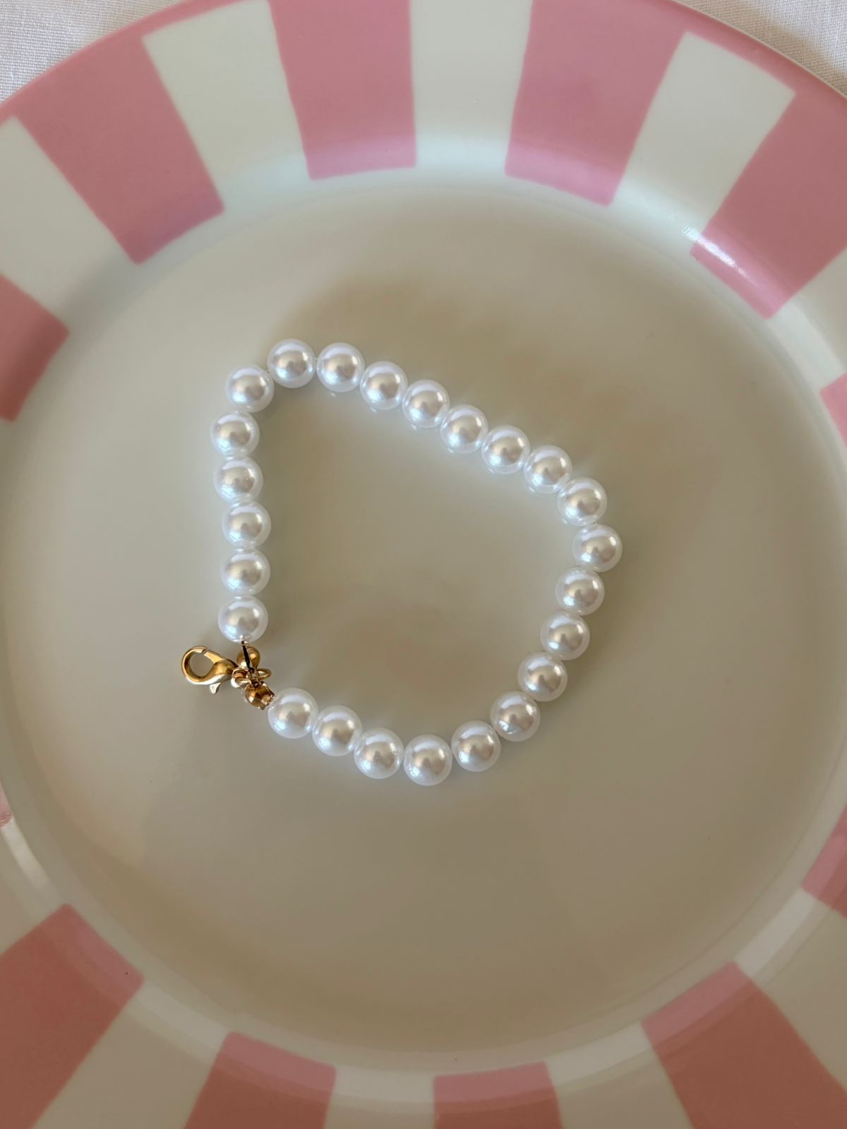 OCEAN DROP PEARL KEYCHAIN