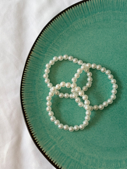 AURORA PEARL BIG WHITE PEARL BRACELET