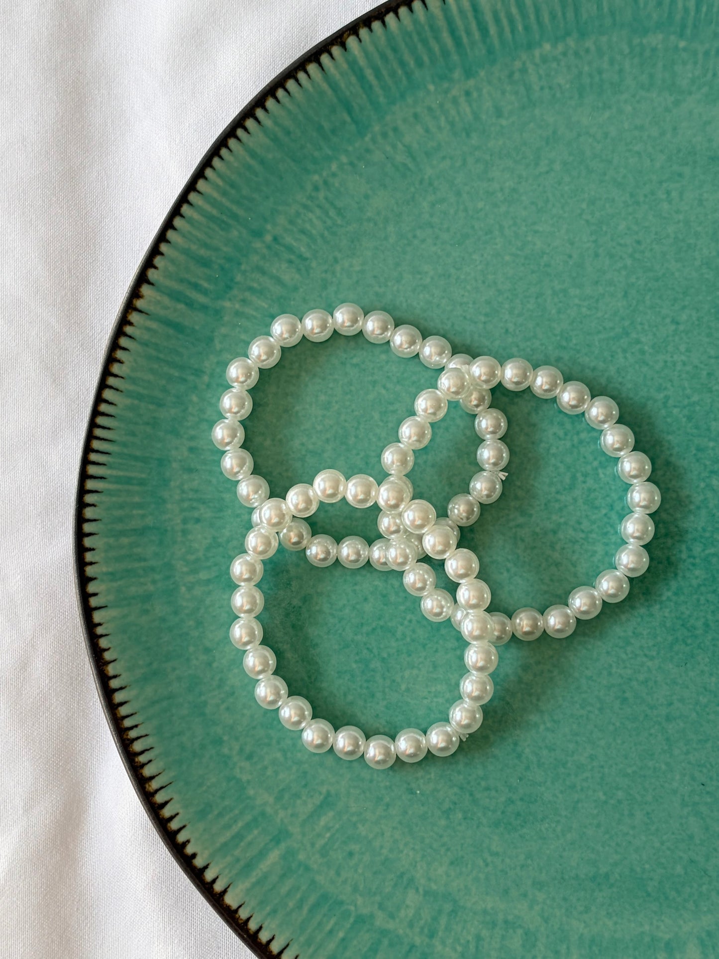 AURORA PEARL BIG WHITE PEARL BRACELET