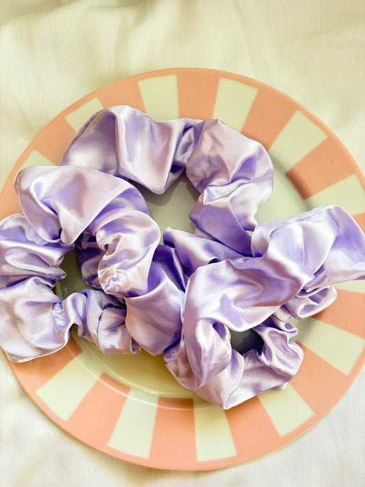 LAVENDER SCRUNCHIES