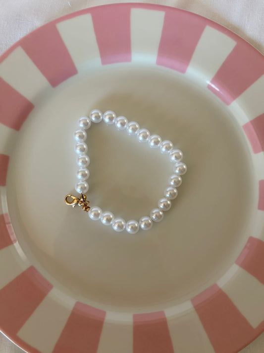 OCEAN DROP PEARL KEYCHAIN