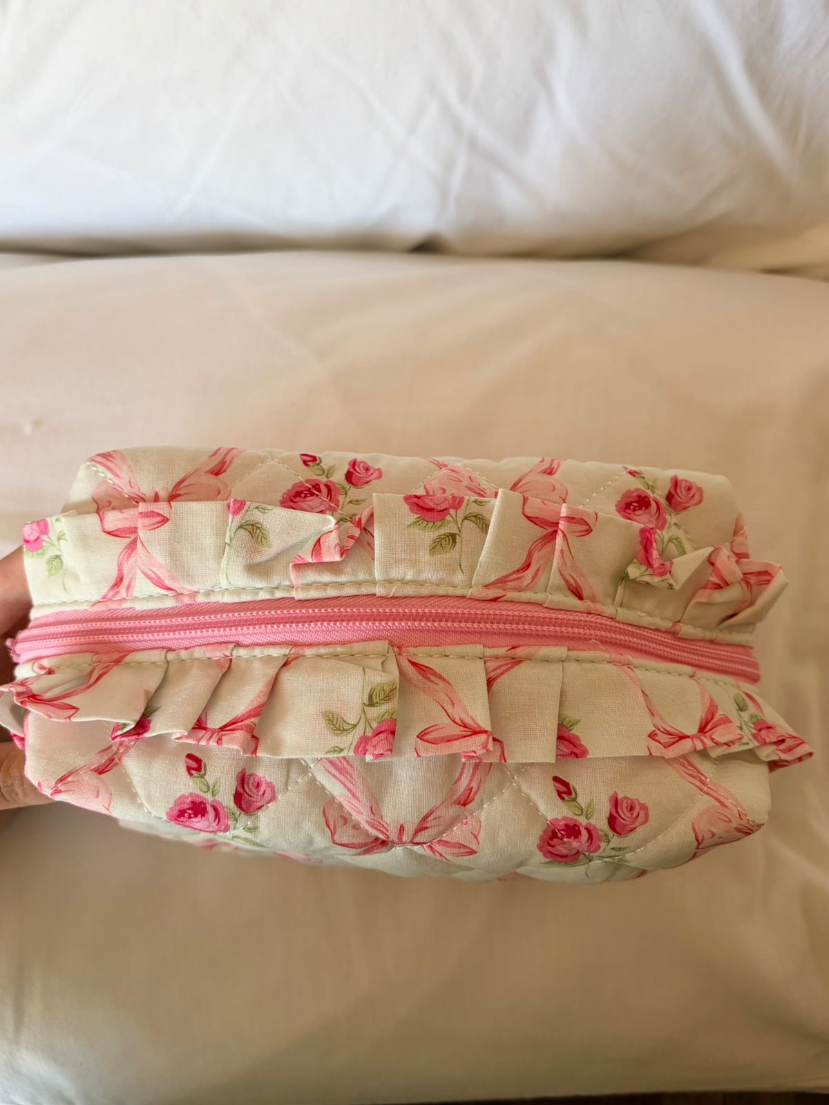 PENELOPE BAG WITH BOWS & ROSES