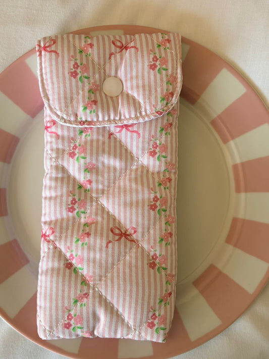 READING GLASSES BOW BAG