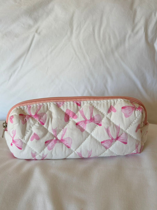 TWINKLE BOW PENCIL BAG