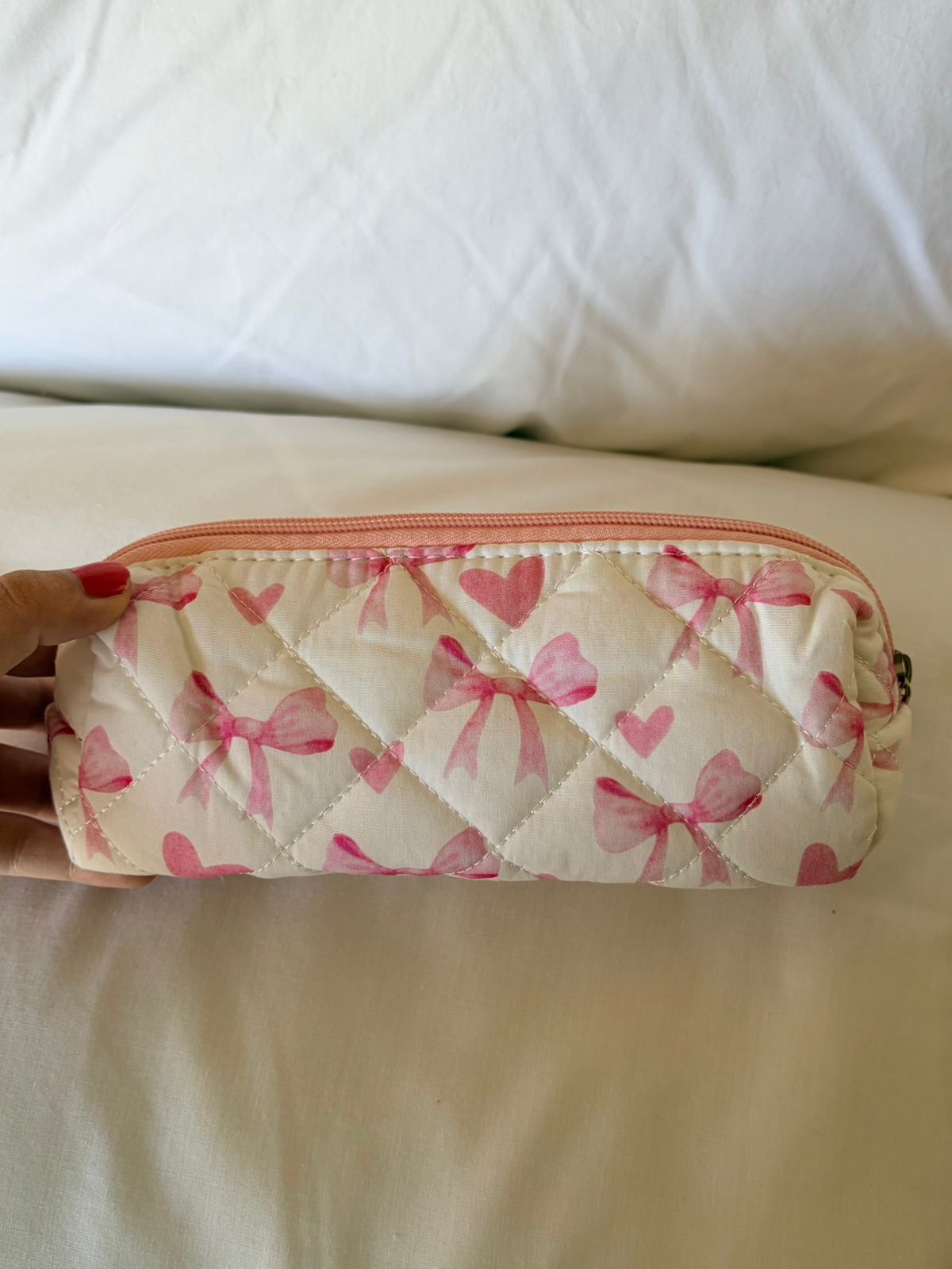 TWINKLE BOW PENCIL BAG